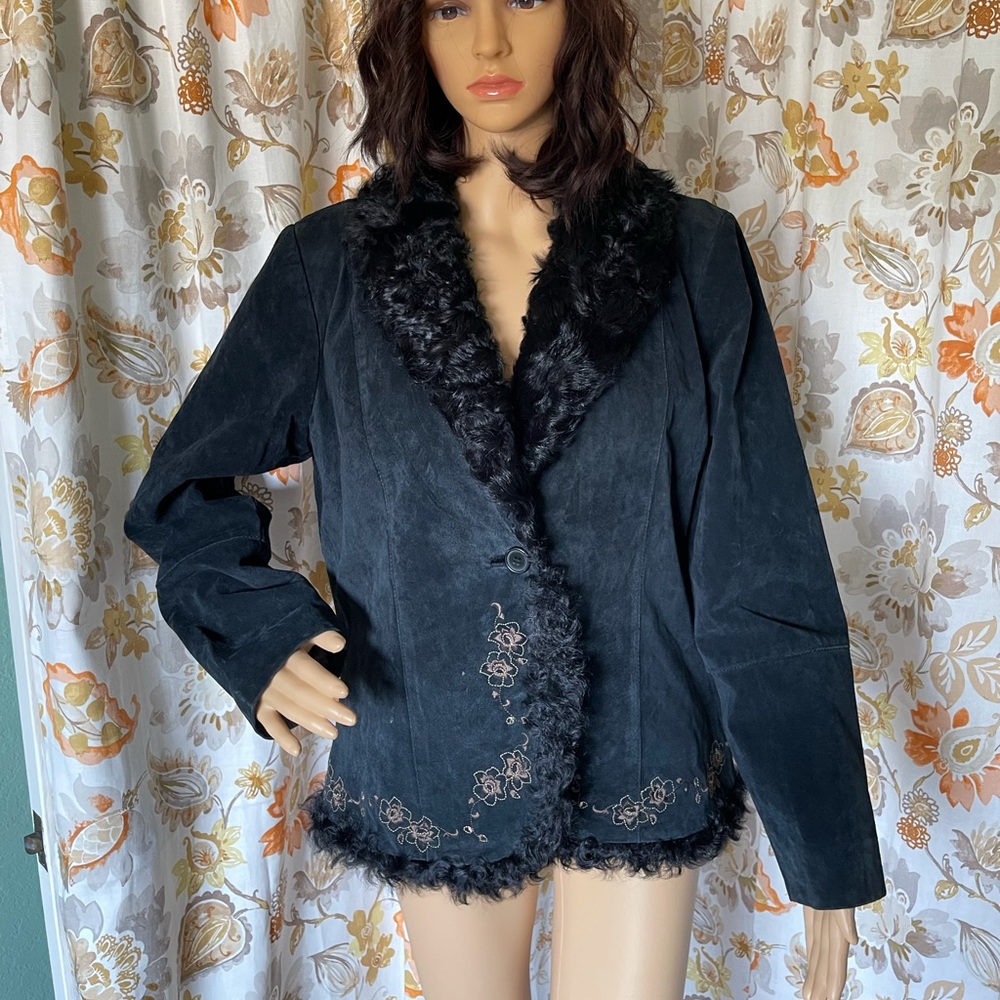 100% suede/leather jacket